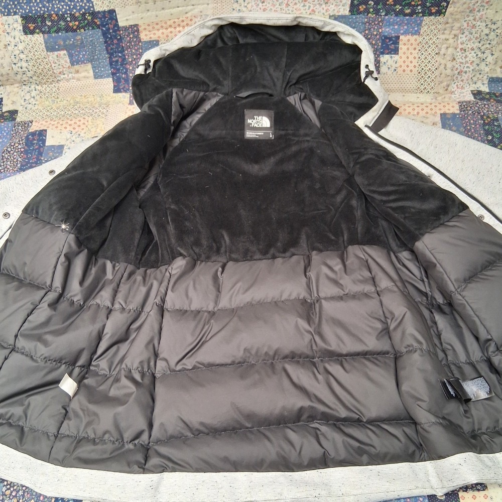 The North Face 550 Down The Toastie Coastie Parka Jacket Sz Large DryVent - Picture 3 of 16